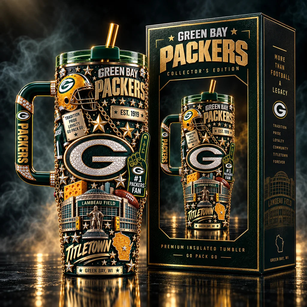 Green Bay Packers — Gold Fan Wall Edition