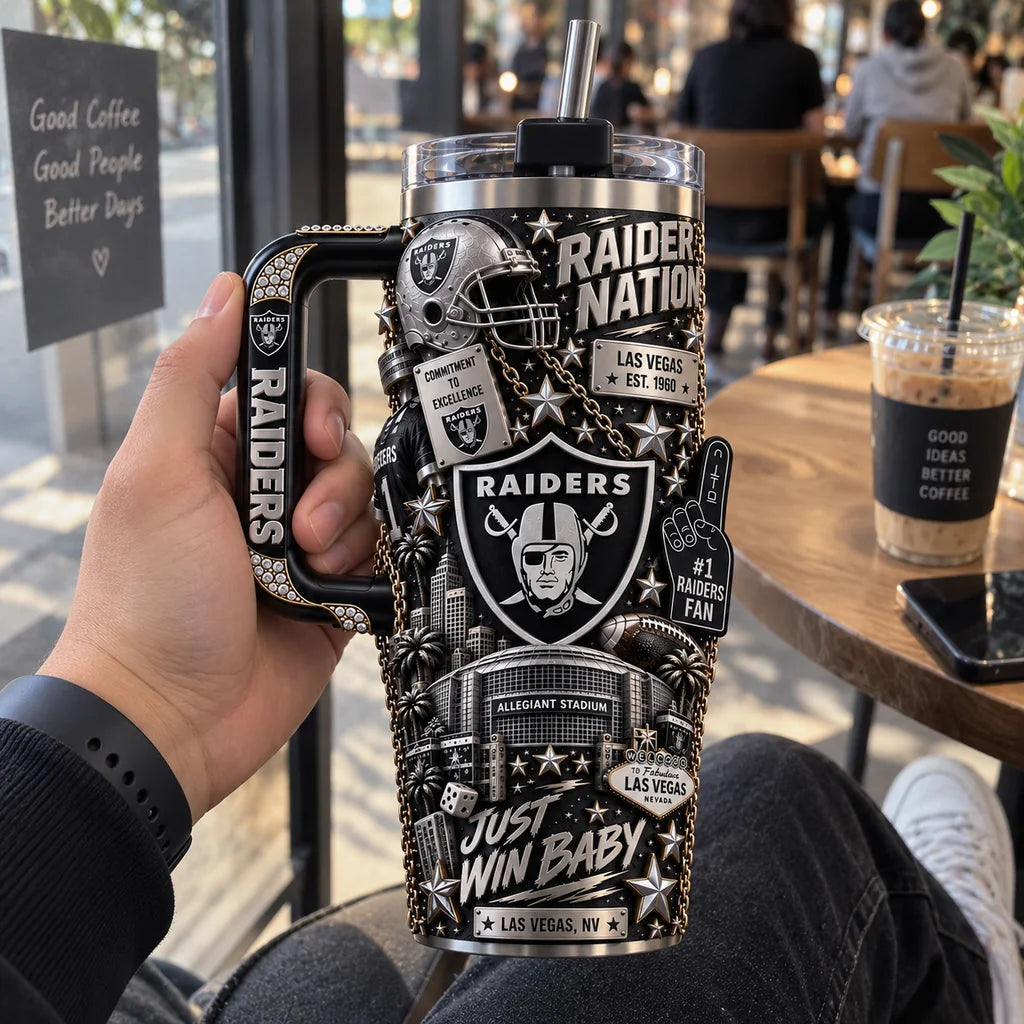 Las Vegas Raiders — Silver Fan Wall Edition