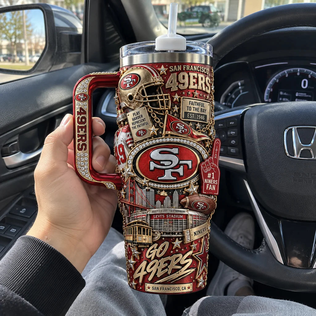 San Francisco 49ers — Crimson Fan Wall Edition
