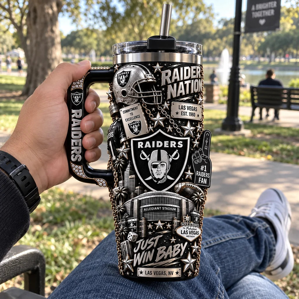 Las Vegas Raiders — Silver Fan Wall Edition