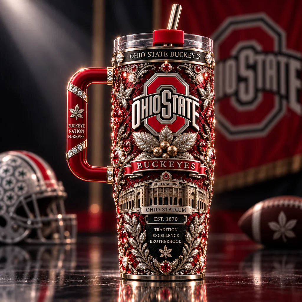 Ohio State Buckeyes — Scarlet Leaf Edition