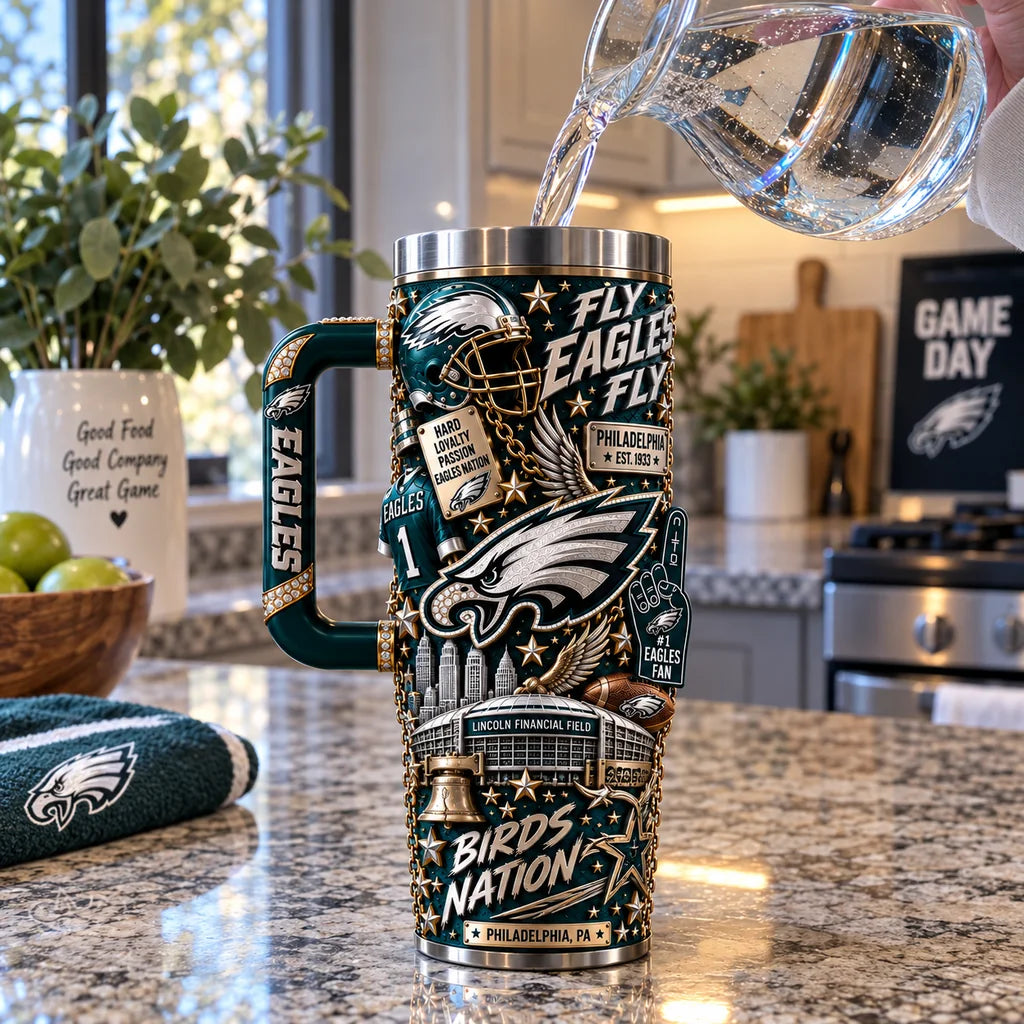 Philadelphia Eagles — Wing Fan Wall Edition